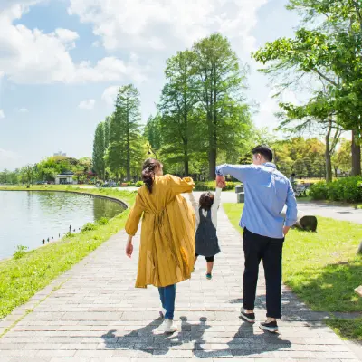 湾岸エリアの様子